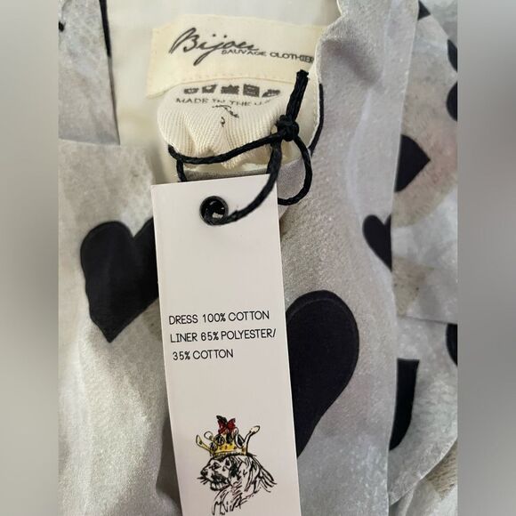 Bijou Sauvage Clothier Heart Dress Size 2 - Picture 8 of 12